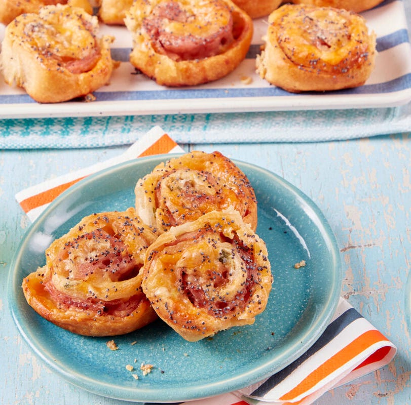 Ham and Cheese Pinwheels