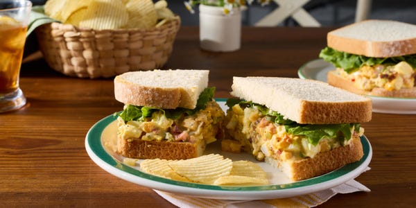 Loaded Egg Salad Sandwich